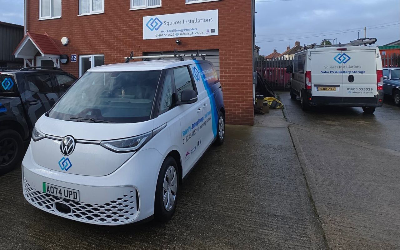 Solar panel installation in Norfolk by Square1 Installations Ltd
