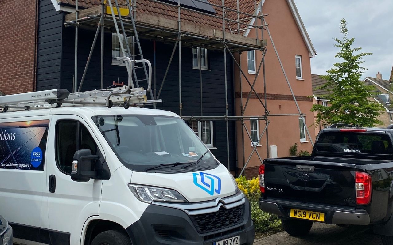 MCS-certified solar panels installed on Norfolk home