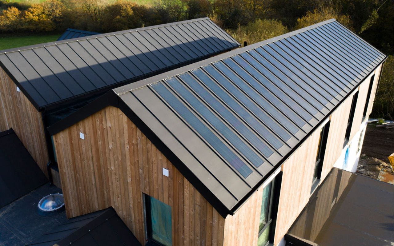 Completed solar installation in Norwich, Norfolk